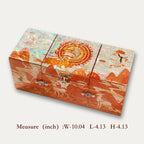 Mother of Pearl Lacquerware Box | Nine-Color Deer Bridal Jewelry Chest