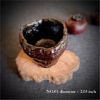 Natural Lingzhi Lacquer Tea Cup