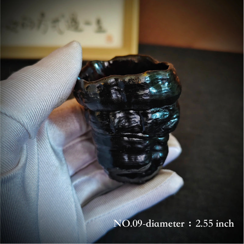 Natural Lingzhi Lacquer Tea Cup