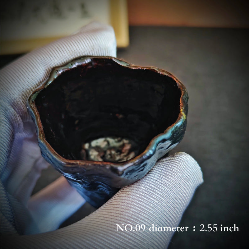 Natural Lingzhi Lacquer Tea Cup