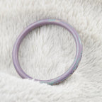 Custom Lacquerware Bangle Monet Iris Purple