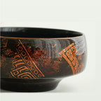 Master He Fusen Gilt Lacquer Tea Cup | Handcrafted Koi Fish Design 140ml