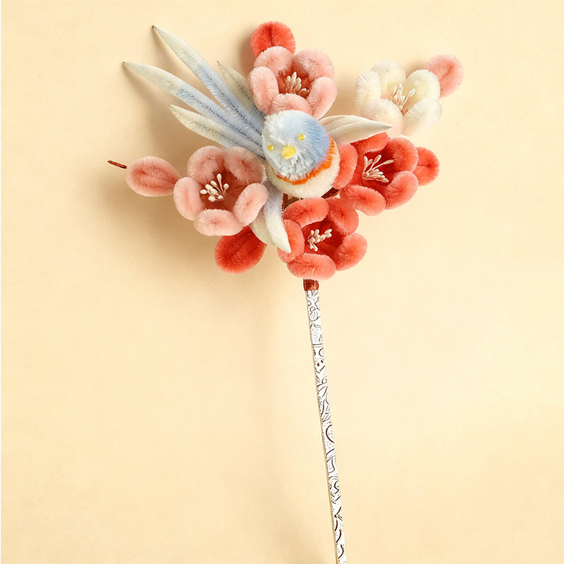 Plum Blossom Hairpin Inspired by Joyful Elegance