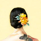 Handmade Ronghua Silk Chrysanthemum Hairpin