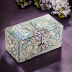 Handmade Mother of Pearl Lacquerware Jewelry Box