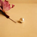 Handmade Ronghua Deep Rose Peony Brooch